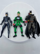 Vintage Batman &amp; Robin &amp; Forever Movie Action Figure Lot Riddler Batgirl Sonar - $9.49