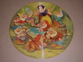 Snow White Picture Disc Record Album #3101 Vinyl LP 1981 Walt Disney - £39.39 GBP