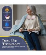 HC &amp; Kozi Heated Neck Wrap &amp; Microwavable Shoulder Heating Pad, Blush, K... - $29.09