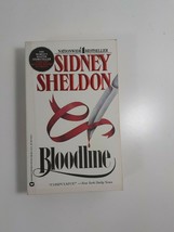 Bloodline by sidney sheldon 1986 paperback novel fiction - £4.72 GBP