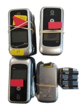 17 Lot Motorola W418 Flip Locked Tracfone Cellular Phone 2.0MP Used Need Repair - $136.80
