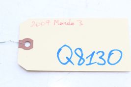 07-09 MAZDA 3 FRONT BUMPER TOW HOOK EYE COVER CAP Q8130 image 12