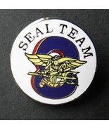 SEAL TEAM EIGHT 8 US NAVY USN SEALS LAPEL PIN BADGE 7/8 INCH - £4.54 GBP