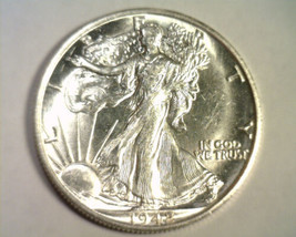 1942-S Walking Liberty Half Uncirculated Unc. Nice Original Coin From Bobs Coins - £45.45 GBP