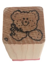 DOTS Rubber Stamp Teddy Bear Kids Stuffed Animal Lovey Baby Card Making Small - £2.74 GBP