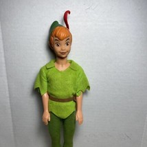 1968 Mattel Disney Peter Pan Doll Action Figure Toy w/ Belt 11&quot; See Description - £23.72 GBP