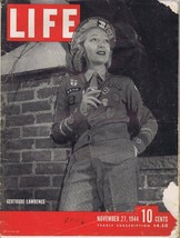 ORIGINAL Vintage Life Magazine November 27 1944 Gertrude Lawrence - £23.18 GBP