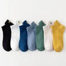 7pairs Men&#39;s Letter Graphic Ankle Crew Socks (Size 6-9) NEW!!! - £8.12 GBP