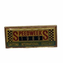 1989 Daytona 500 Speedweeks International Speedway Florida Racing Lapel Hat Pin - £5.97 GBP