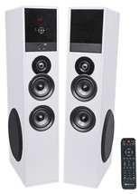 Rockville TM80W Bluetooth Home Theater Tower Speaker System+(2) 8&quot; Subwoofers! - $424.99