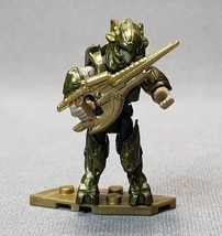 Halo Mega Bloks Construx 10th Anniversary Covenant H3 Elite Green Mini Figure - £19.83 GBP