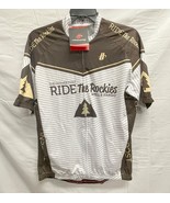 Hincapie Cycling Jersey Brown White Ride the Rockies Men’s XL NEW - $427.65 MXN