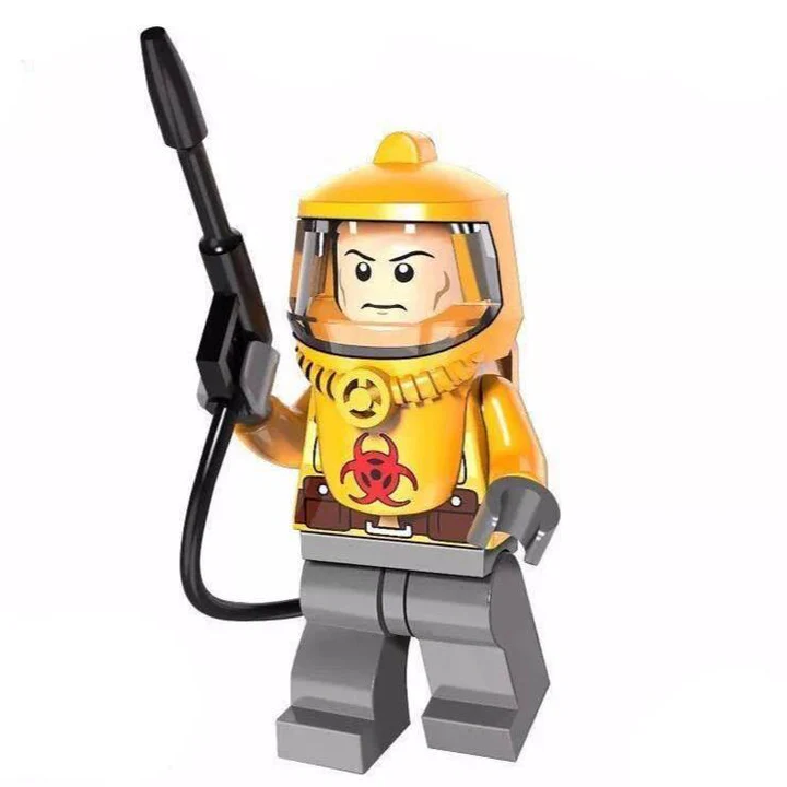 Hazmat guy custom collectable series minifigure thumb200