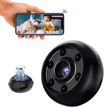Braosusner Hidden Camera Wifi Mini Spy Cameras Hidden Cameras Wireless 1... - £32.22 GBP