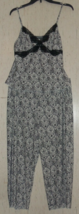 Excellent Womens Studio Donatella Floral Print Knit Pajama Capri Set Size M - £20.14 GBP