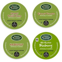 Green Mountain Flavored Variety Pack Coffee 22 to 132 Keurig Kcups Pick Any Size - $21.89+