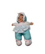 EuGene Doll Plush Baby Nylon Vintage Stuffed Toy Green Hearts Stars Talk... - $54.45