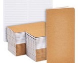 48 Pack Lined Kraft Paper Notebooks Bulk Set, H5 Travel Journal Pack Wit... - $59.84