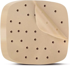Air Fryer Parchment Paper Liners: 200PCS 8.5 Inch Square Perforated Parc... - $10.40