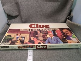 Vintage Clue Detective Game 1986 Parker Brothers 100% Complete - $14.00