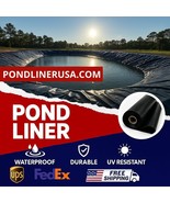 Pond Liner - Strong & Waterproof - 1x1 to 20x20 Sizes - Free Shipping - $2,023.64 MXN - $4,384.78 MXN
