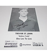 Trevor St John Autograph Reprint Photo 9x6 One Life to Live 2003 Contain... - £7.97 GBP