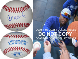 Carl Crawford Rays Boston Red Sox  LA Dodgers signed autographed baseball proof - £50.72 GBP