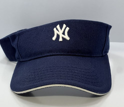 MLB New York Yankees Baseball Adjustable Visor Mens Blue - £10.62 GBP