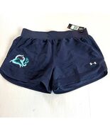 Under Armour Sz L Blue Locker Woven Short Women Pocket Pull On - $28.03 CAD