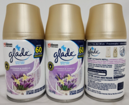 (3 Ct) Glade Automatic Spray Refill - Lavender &amp; Vanilla, 6.2 OZ - £25.09 GBP