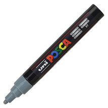 Uni Posca PC-5M Bullet Tip Paint Marker - Grey - £11.61 GBP