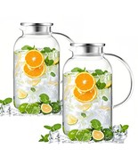 2 water kettles with handles, 61 ounce/1.8-liter heat-resistant kettle - $505.03 MXN