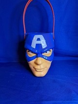 Marvel Captain America Avengers Halloween Trick Or Treat Candy Bucket Pail - £14.90 GBP