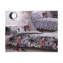 Kidz Club Teenagers Double Bed Duvet Cover and 2 Pillowcase Bedding Bed Set Cool - £37.11 GBP