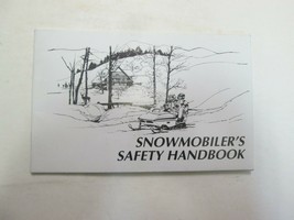 2002 Snowmobilers Safety Handbook Manual FACTORY OEM BOOK 02 - £15.72 GBP