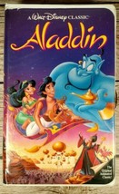 Aladdin Walt Disney Vhs Tape Rare Black Diamond Edition. PRE-OWNED. - $46.74