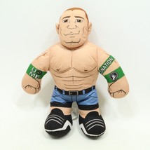 WWE John Cena 2012 Brawlin Buddies Plush Stuffed Doll 16&quot;  *UNTESTED* - £9.50 GBP