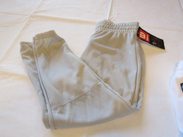 Wilson Athletic Youth L Baseball Pull up Pant 1 pair grey sports A4193 S... - $10.29