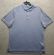 Jachs New York Polo Shirt Mens 2XL Blue Golf Performance Soft Touch Popo... - $21.44