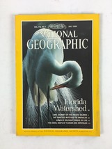 July 1990 National Geographic Magazine Florida Watershed Mystique of Emeralds - £8.01 GBP