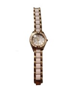 Style &amp;  Co White Dial White &amp; Gold Tone Case Link Bracelet Watch 7¼ New... - €12,71 EUR