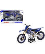 Yamaha YZ450F Dirt Bike Motorcycle Blue and Black 1/6 Diecast Model by N... - $2,196.92 MXN
