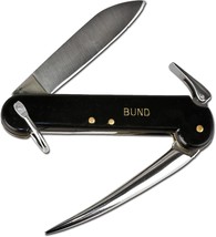 Mil-Tec German Black Sailor Pocket Knife Portable Robust Deck Multi-Tool... - $35.76