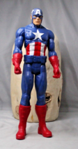 Marvel Titan Hero Series Captain America 12” Figure Hasbro 2013 - £6.77 GBP