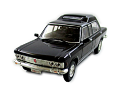 FIAT 130 PAPAMOBIL (POPE) YEAR 1969 BLACK DEAGOSTINI SCALE 1:43 CAR MODEL - £35.45 GBP