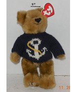 Ty Attic Treasures Collection 6&quot; Salty The Bear Beanie Babies baby plush... - $15.07