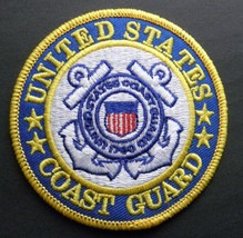 USCG COAST GUARD REGULAR ARM PATCH 3 INCHES EMBROIDERED MADE IN THE USA - $5.74