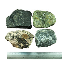 Cyprus Mineral Specimen Rock Lot of 4 - 808g - 28.5 oz Troodos Ophiolite 04304 - £36.99 GBP