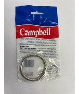 Campbell B7661152 WLL 200lbs Welded Ring Chain Size: #3  Steel  Nickel-P - $10.85 CAD