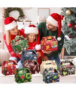 12 Assorted Christmas Cookie Gift Boxes 6&quot; x 3&quot; Easy Assembly - $23.75 CAD